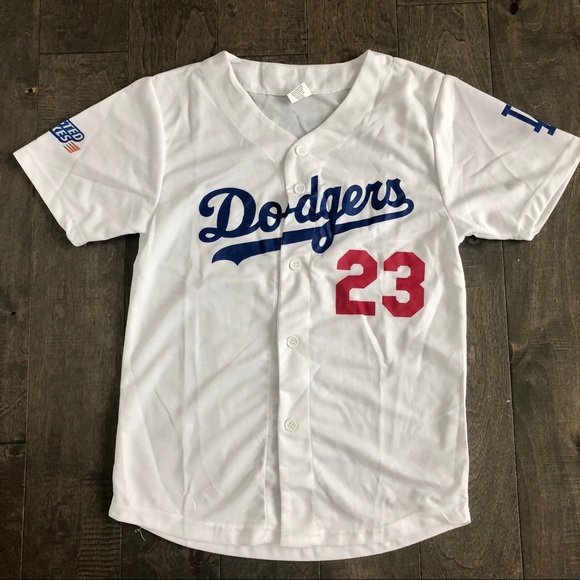 red dodgers jersey